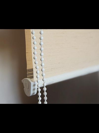 Zebra RM Linen, рулонные шторы день-ночь под натуральный лен в сборе