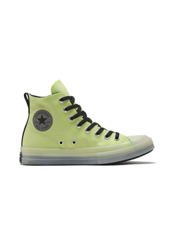 Кеды Converse All Star Cx Stretch Canvas салатовые высокие мужские