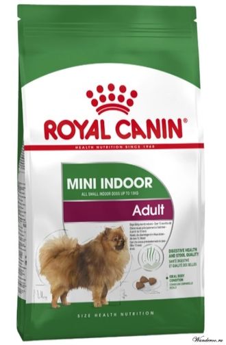 Royal Canin Mini Indoor Adult Роял Канин Мини Индор корм для собак мелких пород, живущих преимущественно дома, 3 кг