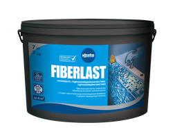 Kesto Fiberlast - гидроизоляционная мастика для полов и стен, ведро 7 кг