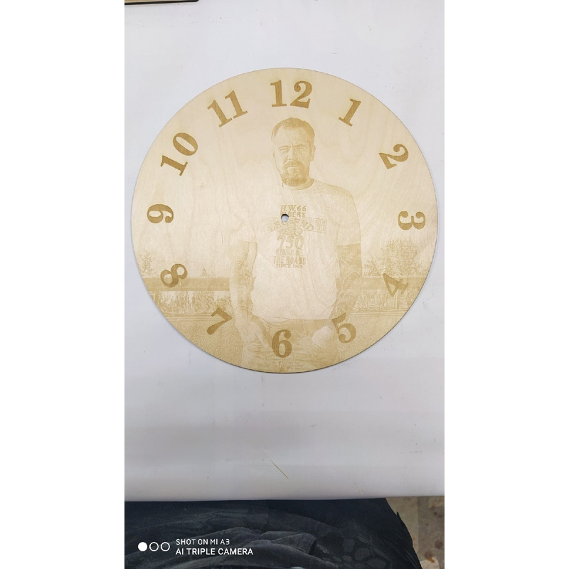 Часы из фанеры с фото Тюмени
