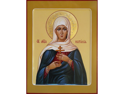 Наталия Никомидийская, святая мученица. Рукописная икона.