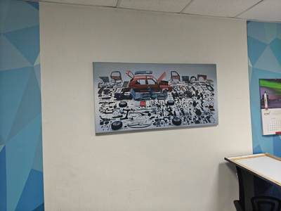 Фото на холсте