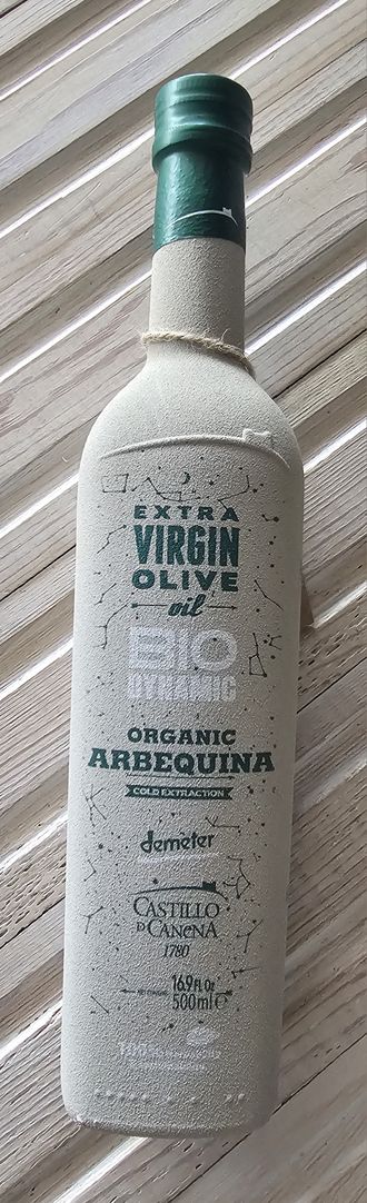 Биодинамическое оливковое масло EV Арбекина, 500 мл