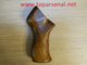 MP-153, MP-133 short walnut wooden handle buttstock substitute for indoor security