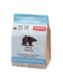 Сбор травяной "Дары Тайги" "Пищеварительный", фильтр-пакеты, 50 шт. х 1,6 гр.