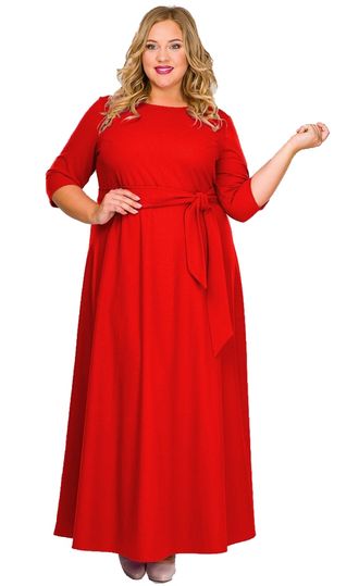Праздничное платье Арт. 1518403 (Цвет красный) Размеры 48-78