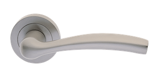 Дверные ручки Morelli Luxury "VENERA" NIS Цвет - Матовый никель Дверные ручки Morelli Luxury "VENERA" NIS Цвет - Матовый никель