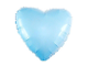 Фольгированный шар - Сердце 20" Светло-голубой