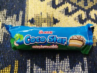 Бисквит Coco Star Atıştırmalık, 66 гр., Ülker, Турция