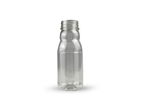 Бутылки ПЭТ 0,07л прозрачная с крышкой
