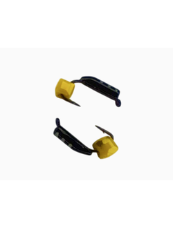 Мормышка вольфр. МАСТИВ 2 чёрный, кубик, 0,4гр. (сырный) арт.563