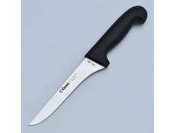 Нож (2515-2008) обвалочный 150 мм, жёсткий (черный)