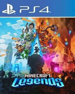 Minecraft Legends (цифр версия PS4 напрокат) RUS