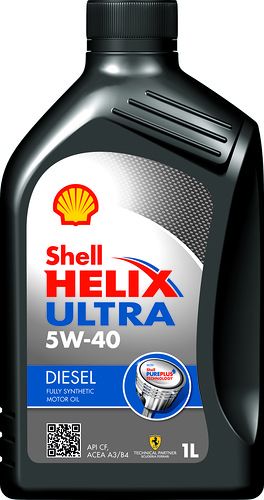 Масло моторное Shell Helix Ultra DIESEL 5W40 синтетическое 1 л.