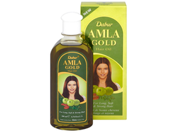 Масло амлы для волос Золотое Dabur Amla Gold, 200 мл