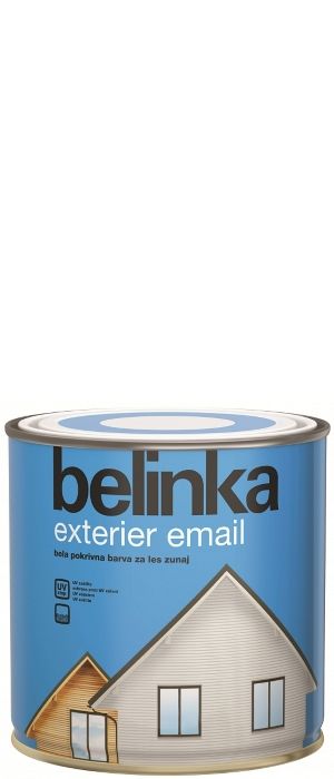 Belinka Exterier Email №101 Белая 0,75 л