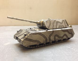 МОДЕЛЬ ТАНКА MAUS 1/72 БЕЗ ПОДСТАВКИ