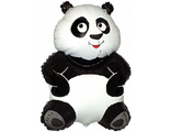 Шар (14&#039;&#039;/36 см) Мини-фигура, Большая панда, Белый, 1 шт.