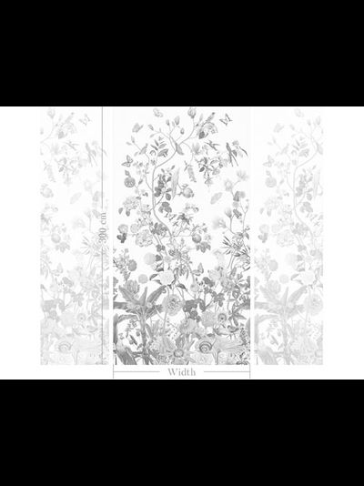 FA1056.  Цветы и птицы для портьер и интерьерного дизайна