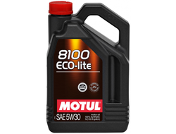 Масло моторное MOTUL 8100 Eco Lite 5W-30 синтетическое 5 л.