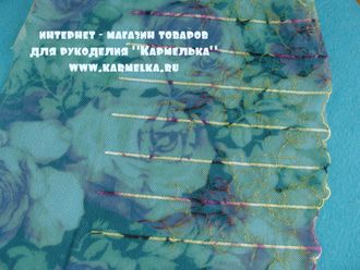 Широкое кружево №441, ширина 22см, за 50см - 35р