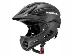 Шлем RockBros WT-018, Full Face, разм. 48-58 см, черн.