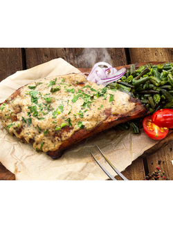 Томлёные свиные рёбра в перечном соусе