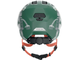 Шлем велосипедный ABUS Smiley 3.0 детский, зелёный с роботами