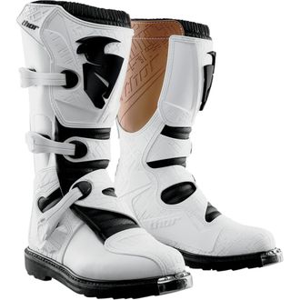 Защитные ботинки для мотокросса (размер 39-41) THOR BLITZ Boot White
