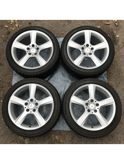 R17 разноширокие диски Mercedes 5 Spoke R172