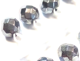 Бисер Шар с подвеской, кристалл серебро, 4.0мм, МБ44 цена за 1 шт.