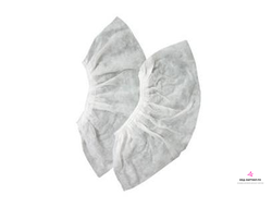 Носки-бахилы Спанбонд, белые в инд. упаковке,  размер М, 50 пар