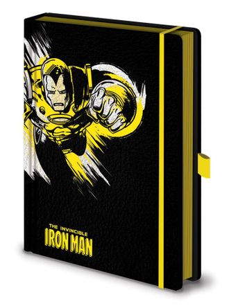 Записная книжка Marvel Comics (Iron Man Mono) Premium A5