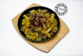 Картофель жареный по-домашнему на сковороде