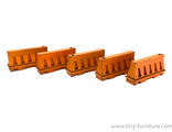 Traffic barriers (PAINTED)