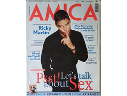 Amica Magazine October 1999 Ricky Martin, Женские иностранные журналы, Intpress, Intpressshop
