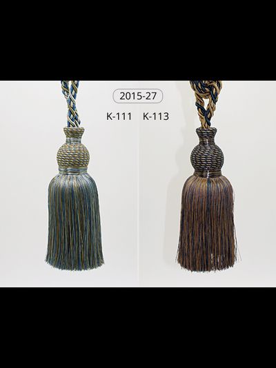 Арт. 2015-27 NEW. Небольшая кисть для портьер мелким оптом, 66 см