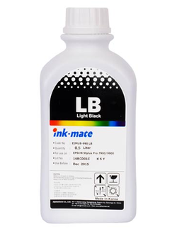 Чернила серые Ink-Mate для Epson Stylus Pro 4880, 7890, 3880, 7880, 9890, 4900, 3800, 7900, 9900, 9880, 11880, WT7900, SureColor SC-P6000, SC-P8000, SC-P7000, SC-P9000, SC-P5000, 500 мл.
