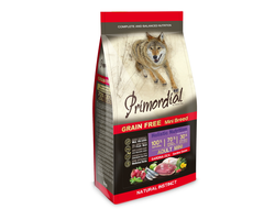 Primordial Grain Free Adult Mini Sardine & Goose беззерновой корм с сардиной и гусем для взрослых собак мелких пород 1 кг (упаковка на развес)
