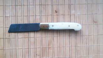 Нож складной дамаск бритва № 2