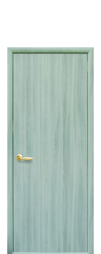 Дверное полотно "Стандарт-глухое" цвет венге 3d