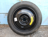 № Б725. Запасное колесо R16 5х100 Bridgestone 135/80R16 Subaru