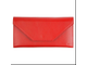 кожаный красный женский кошелек Envelope