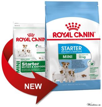 Royal Canin Mini Starter Роял Канин Мини Стартер корм для щенков мини пород до 2 месяцев, 1 кг