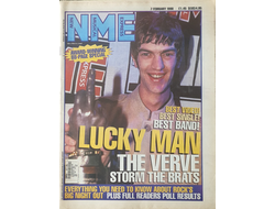 NME Magazine 7 February 1998 The Verve Cover Иностранные музыкальные журналы, Intpressshop