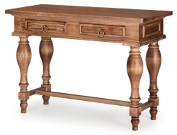 Письменный стол-консоль Кантри из массива сосны 112 х 50 х 78 см