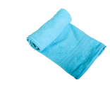 Полотенце махровое гладкокрашенное (Голубой)