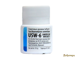 Спиртовые дрожжи Safspirit USW-6 Whiskey Yeast, для бурбона (американского виски), 10 гр. (Fermentis)