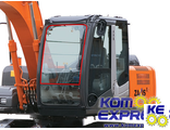 4448306 Стекло лобовое верхнее Hitachi ZAXIS ZX (110 130 160 180 200LC 210 230LC 240 270LC 330 370)